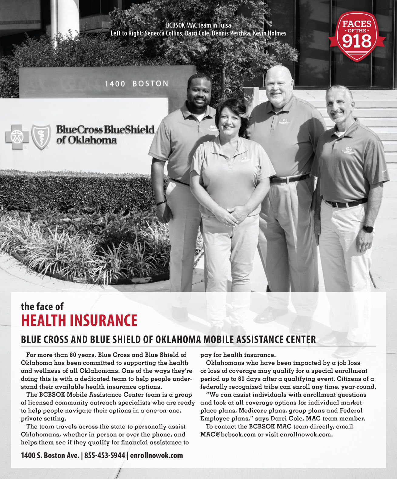Blue Cross and Blue Shield of Oklahoma Mobile Assistance Center - Health Insurance